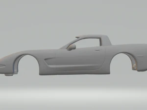 Chevrolet corvette 97 3D Print Model