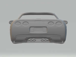 Chevrolet corvette 97 3D Baskı Modeli