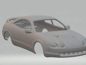 Toyota celica Modelo de impresión 3D