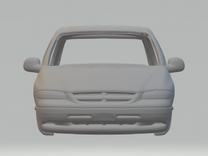 Dodge caravan 3D 打印模型