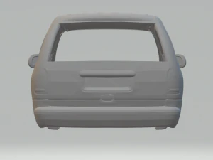 Dodge caravan 3D Print Model