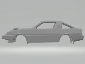 Mitsubishi Starion 3D Print Model