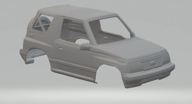 Suzuki vitara 3D Print Model .c4d .max .obj .3ds .fbx .stl .blend 