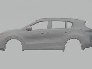 Kia Sportage 3D-Druckmodell