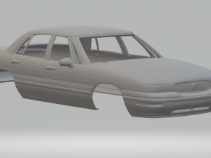 Buick lesabre 98 3Dプリントモデル