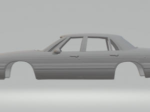 Buick lesabre 98 3Dプリントモデル