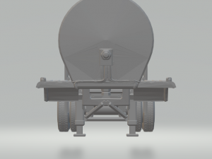 Trailer tank eua 3D Принт Модель