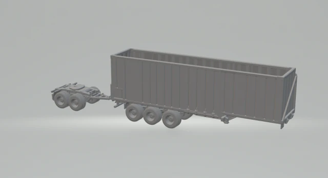 Trailer sugar cane brazil 3D Print Model .c4d .max .obj .3ds .fbx .stl .blend 