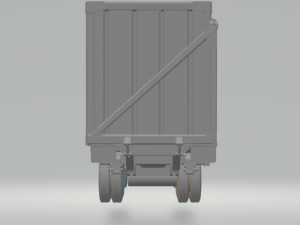 Trailer sugar cane brazil Modèles 3D en vedette