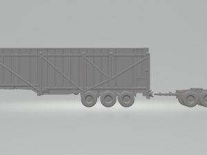 Trailer sugar cane brazil Modèles 3D en vedette