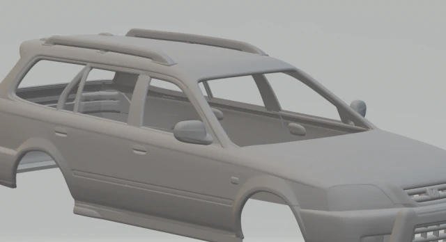 Honda orthia 96 3D Print Model .c4d .max .obj .3ds .fbx .stl .blend