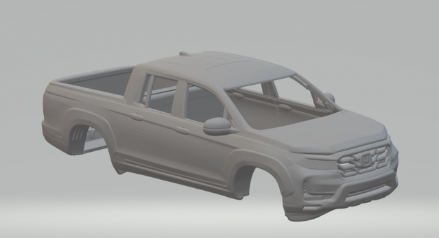 2017 honda ridgeline diecast top model