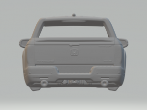 Honda Ridgeline 3Dプリントモデル