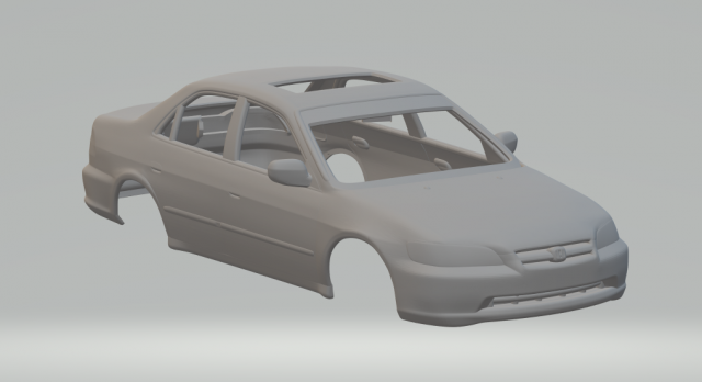 Honda accord Modèles 3D en vedette .c4d .max .obj .3ds .fbx .stl .blend 