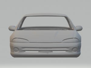 Dodge Intrepid Model Cetak 3D