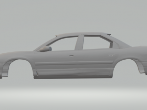 Dodge Intrepid Model Cetak 3D