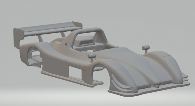 Radical SR8 RX 3D Принт Модель .c4d .max .obj .3ds .fbx .stl .blend 