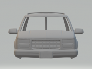 GMC Suburban GMT400 Modello di stampa 3D