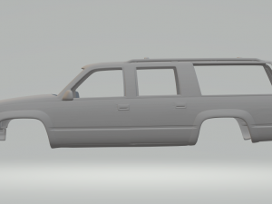 GMC Suburban GMT400 Modello di stampa 3D