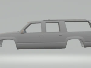 GMC Suburban GMT400 3D Print Model
