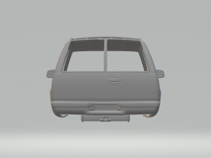 GMC Suburban GMT400 Modello di stampa 3D