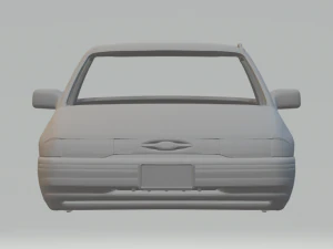 Escort sedan 94 eua version 3D Print Model