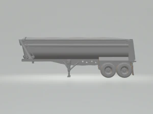 Trailer dumper usa 3D Print Model