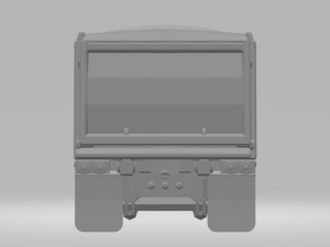 Trailer dumper usa Modelo de Impressão 3D