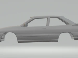 Escort coupe 97 3D Print Model
