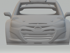 Hyundai i20 wrc Modèles 3D en vedette