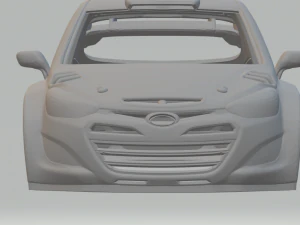 Hyundai i20 wrc 3D Print Model