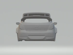Hyundai i20 wrc 3D Print Model