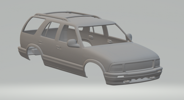 Gmc jimmy 3D-printmodel .c4d .max .obj .3ds .fbx .stl .blend 