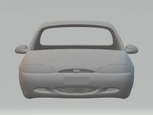 Escort sedan 98 3D Print Model