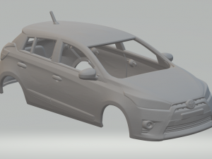 Toyota yaris 2016 3D Print Models