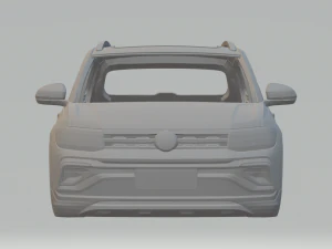 Volkswagen T-Cross 3D Print Model
