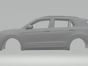 Volkswagen T-Cross Model do druku 3D