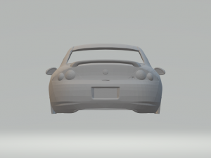 Cougar coupe Modelo de impresión 3D