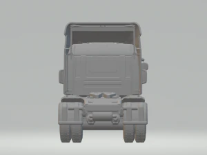 Scania p 6x2 kit 3D Print Model