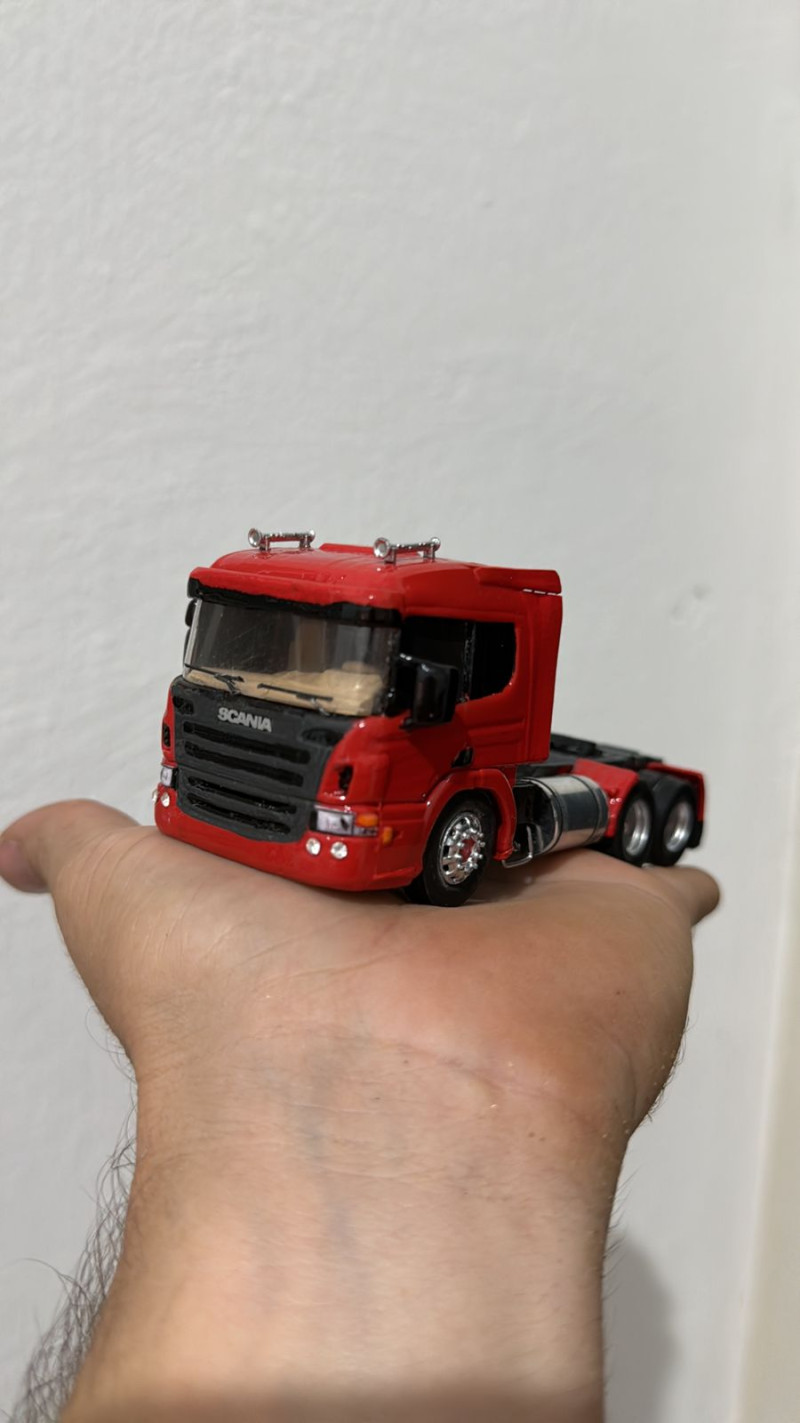 Scania p 6x2 kit 3D Baskı Modeli .c4d .max .obj .3ds .fbx .stl .blend