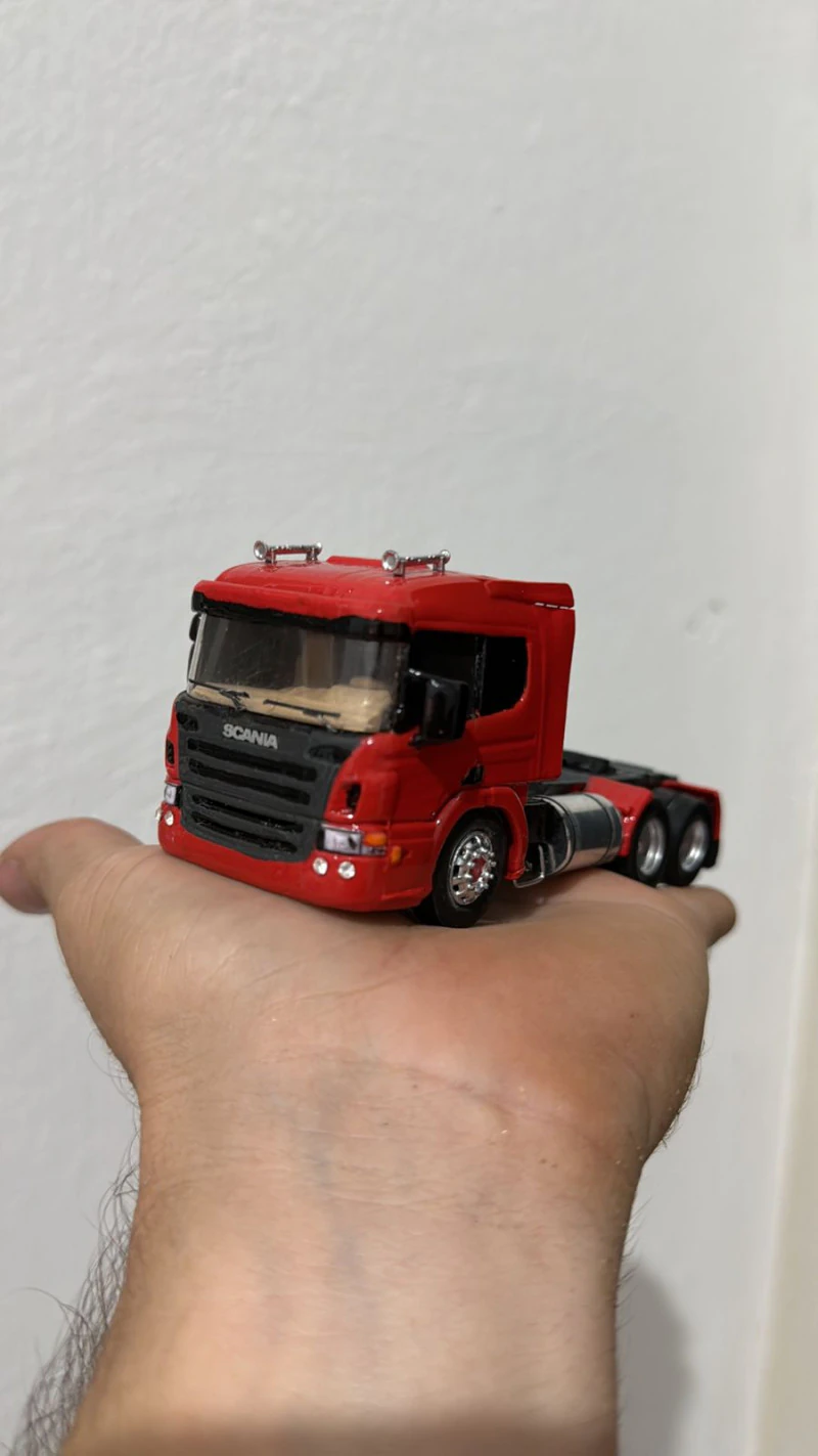 Scania p 6x2 kit 3D Print Model .c4d .max .obj .3ds .fbx .stl .blend