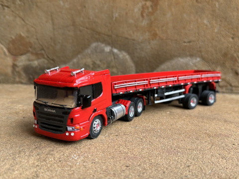 Scania p 6x2 kit 3D Baskı Modeli