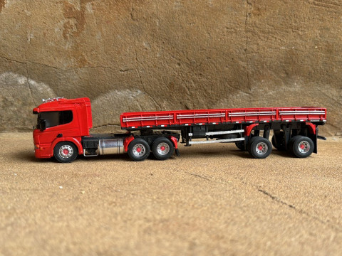 Scania p 6x2 kit 3D Baskı Modeli