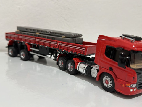 Scania p 6x2 kit 3D Baskı Modeli