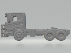 Scania xt 6x2 kit 3D Print Model