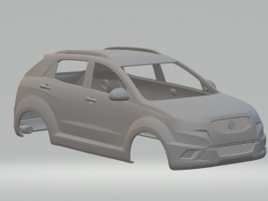 SsangYong Korando 3D प्रिंट मॉडल