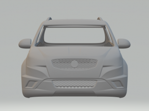 SsangYong Korando Modèles 3D en vedette