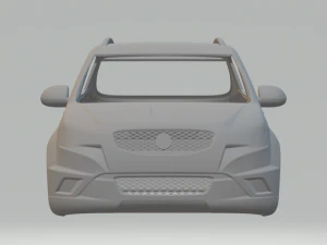 SsangYong Korando 3D Print Model