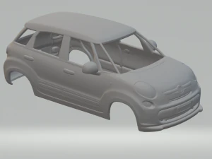 Fiat 500l 3D Print Model