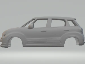 Fiat 500l 3D Print Model